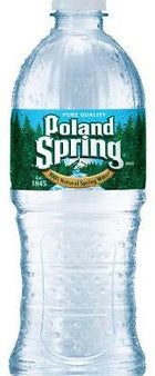 POLAND SPRING 100 Percent Natural Spring Water Plastic Sportscap Bottle 24 Oz. Supply