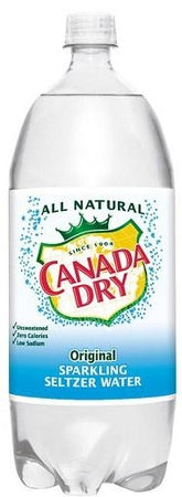 Canada Dry Sparkling Seltzer Water 1 Liter Fashion