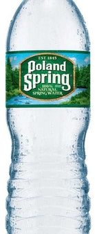 POLAND SPRING 100 Percent Natural Spring Water Plastic Bottle 32 Oz. For Cheap