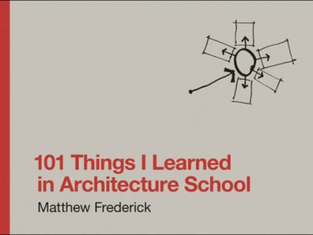 101 Things I Learned in Architecture School Online Sale