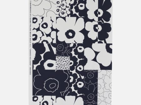 Juliste Marimekko Unikko Kollaasi 50*70cm, luonnonvalkoinen-tummansininen Cheap